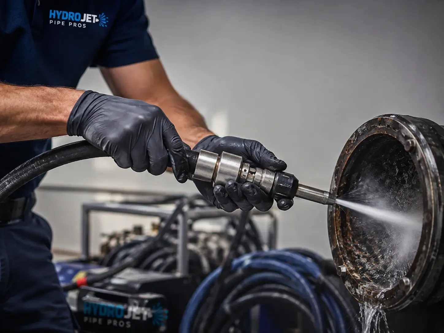 Hydro Jet Pipe Descaling in Royse City, TX